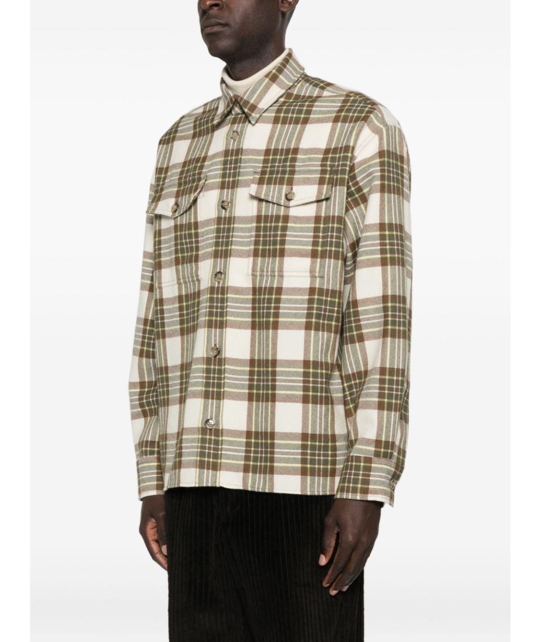 Ami Paris Мульти шерстяная кэжуал рубашка, фото 6