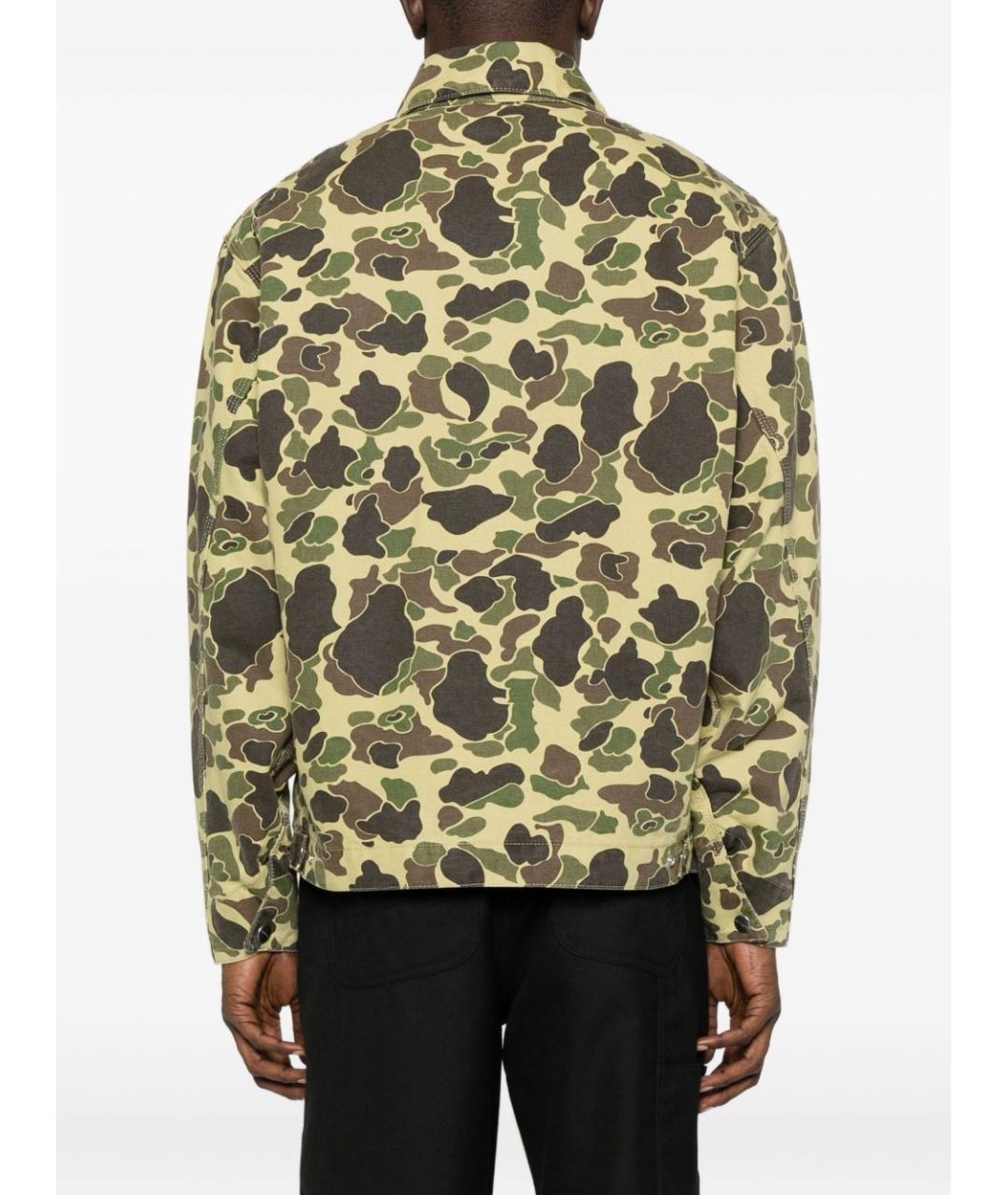 CARHARTT WIP Зеленая хлопковая куртка, фото 3