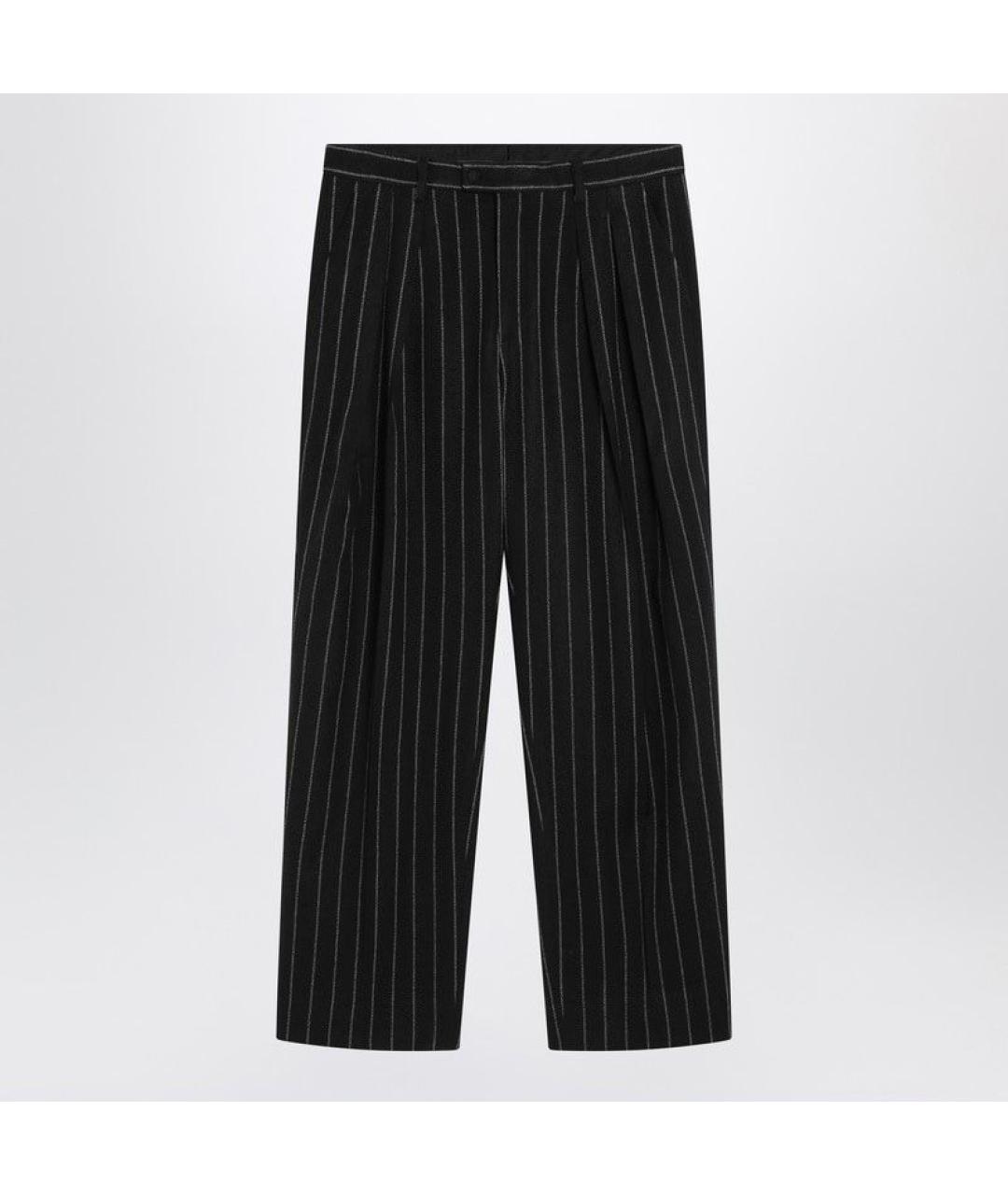 DOLCE&GABBANA Мульти шерстяные повседневные брюки, фото 2