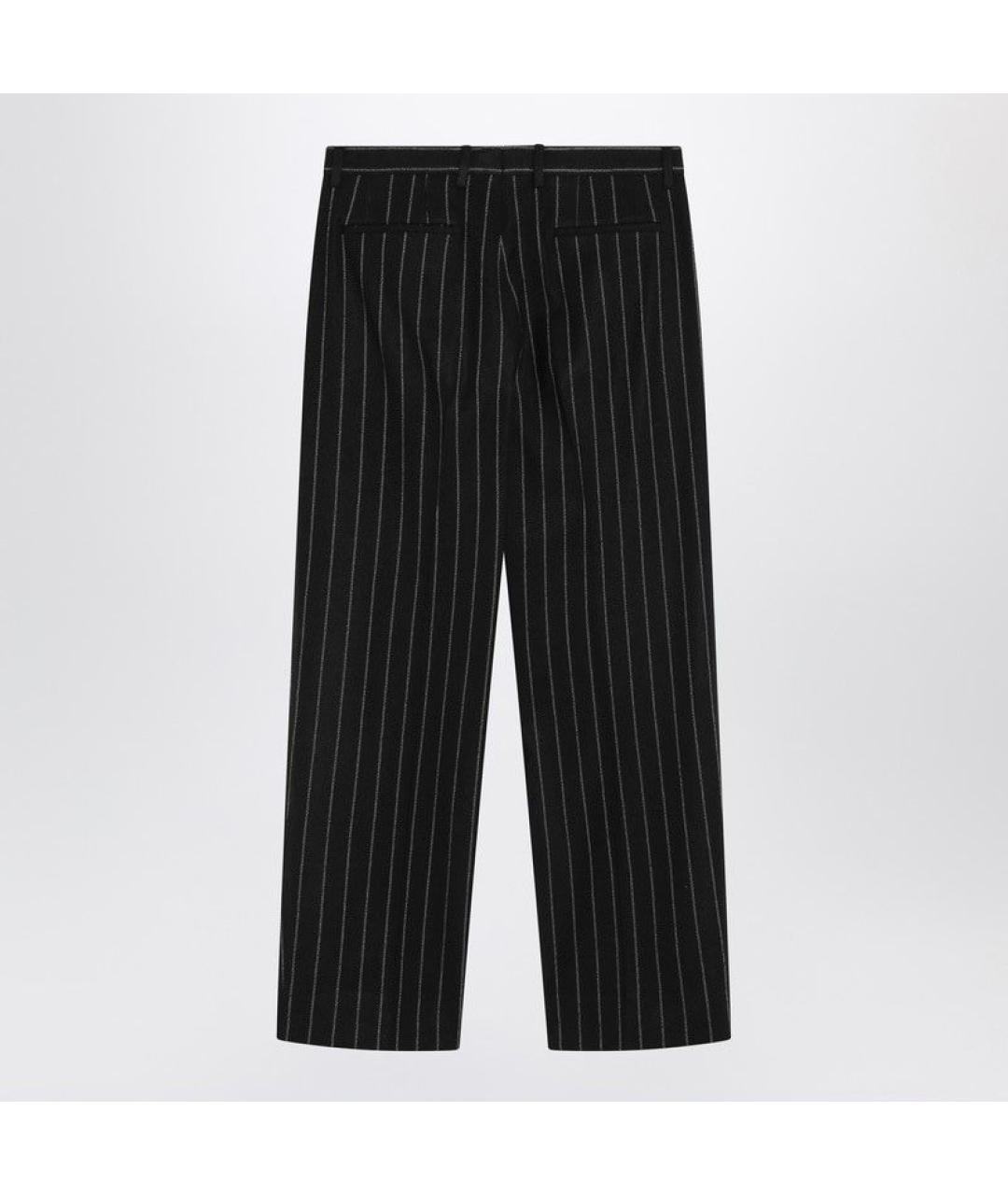 DOLCE&GABBANA Мульти шерстяные повседневные брюки, фото 3
