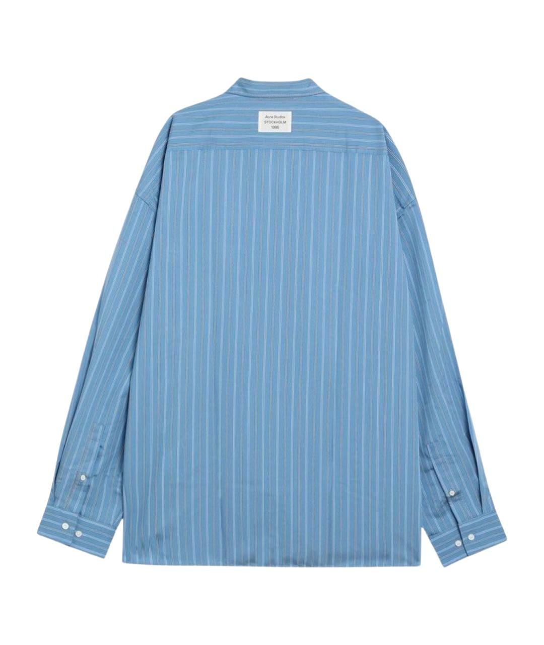 ACNE STUDIOS Синяя кэжуал рубашка, фото 2