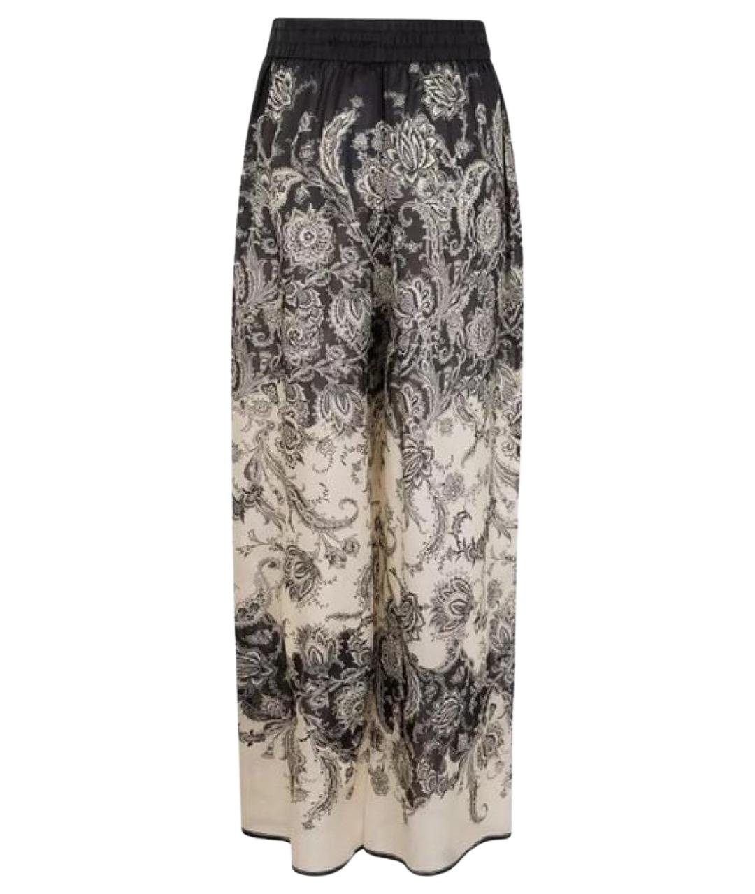 ZIMMERMANN Мульти шелковые брюки широкие, фото 1