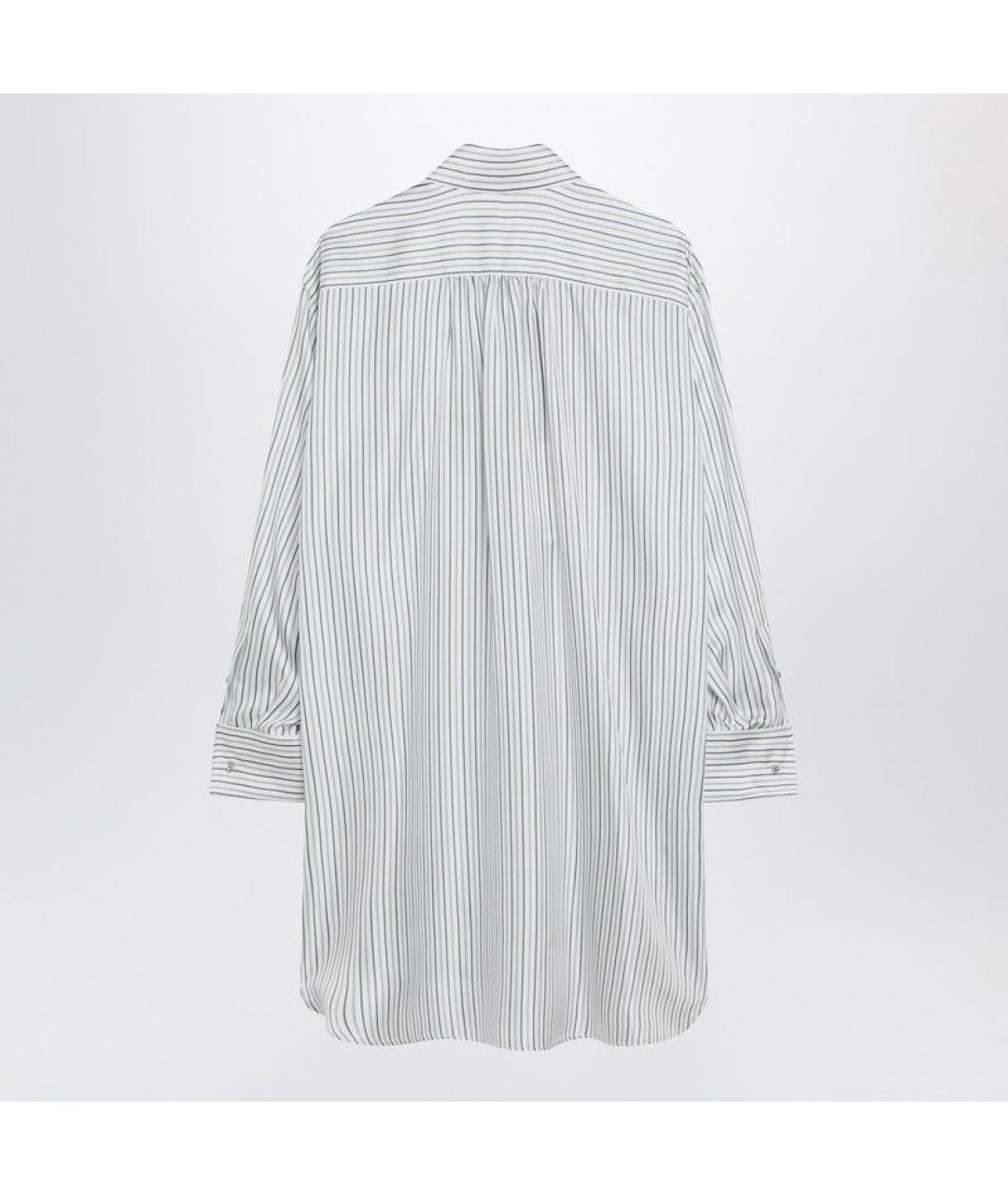 MAX MARA Белая шелковая рубашка, фото 2