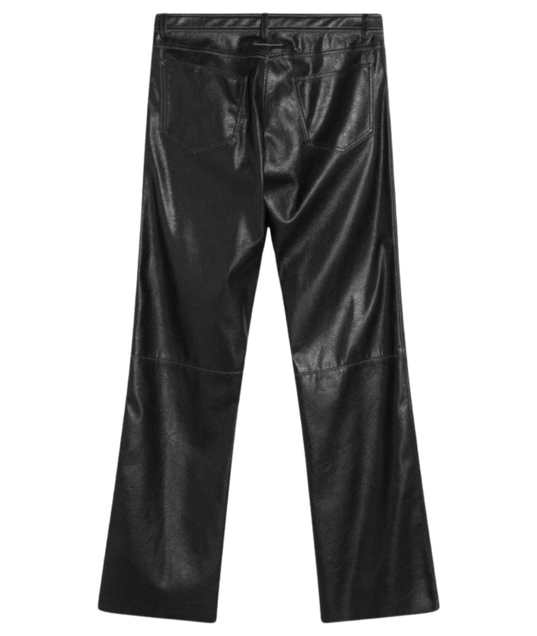 MM6 MAISON MARGIELA Черные повседневные брюки, фото 2