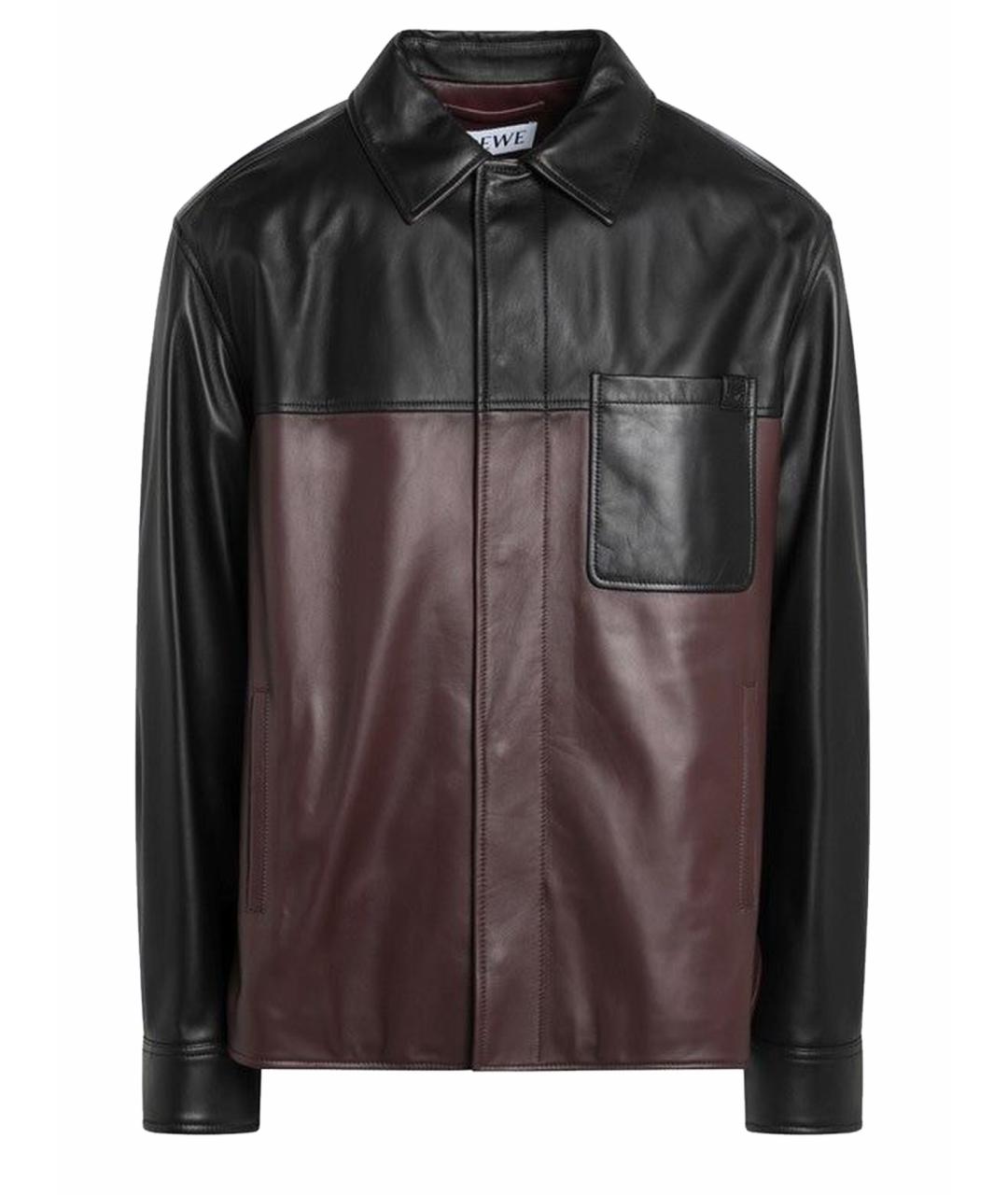 LOEWE Мульти кожаная куртка, фото 1