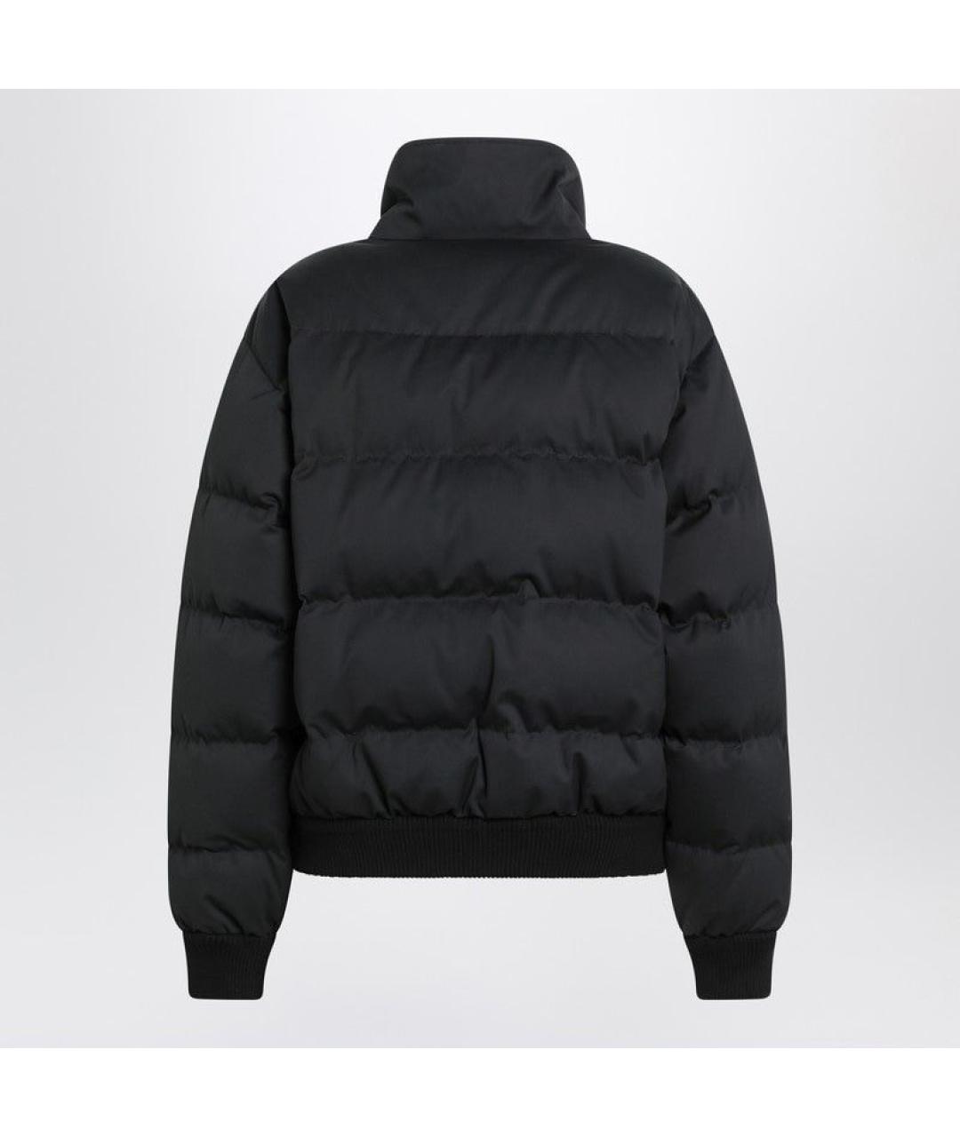 PRADA Черный хлопковый пуховик, фото 3