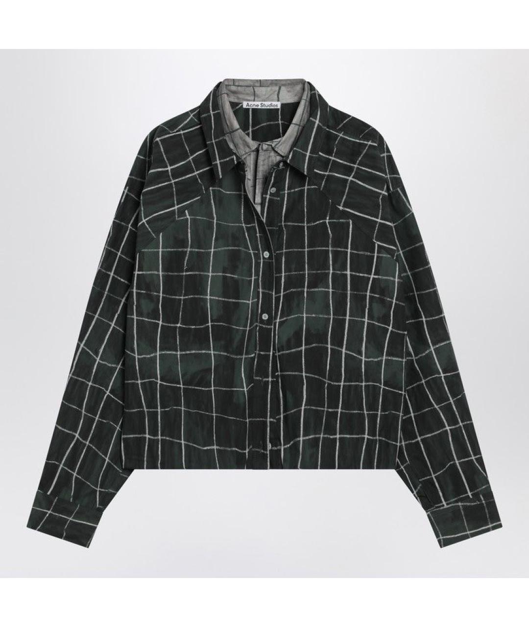 ACNE STUDIOS Мульти хлопковая кэжуал рубашка, фото 3