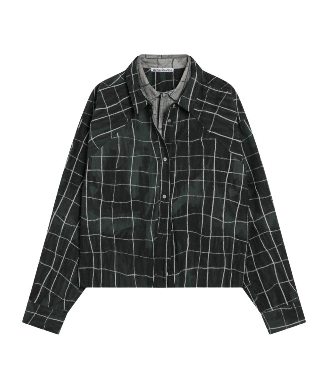 ACNE STUDIOS Мульти хлопковая кэжуал рубашка, фото 1