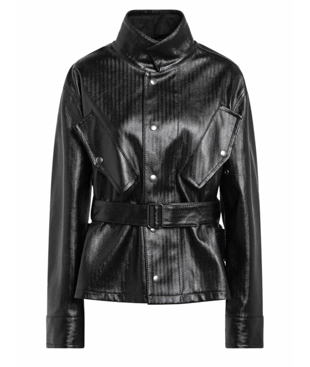 MAISON MARGIELA Черная хлопковая куртка, фото 1
