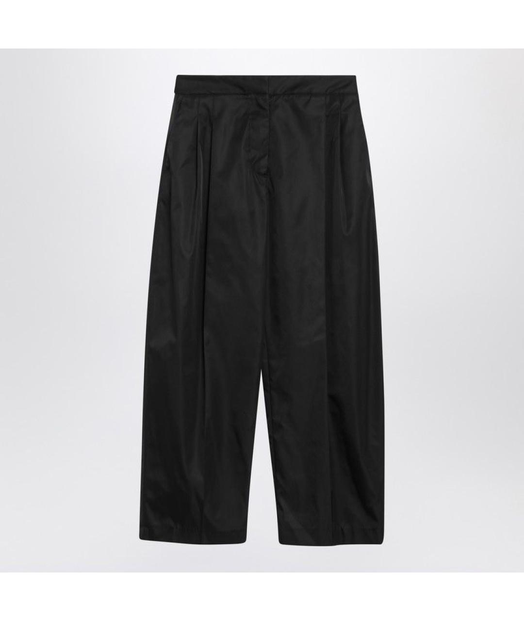 ALAIA Черные хлопковые прямые брюки, фото 3