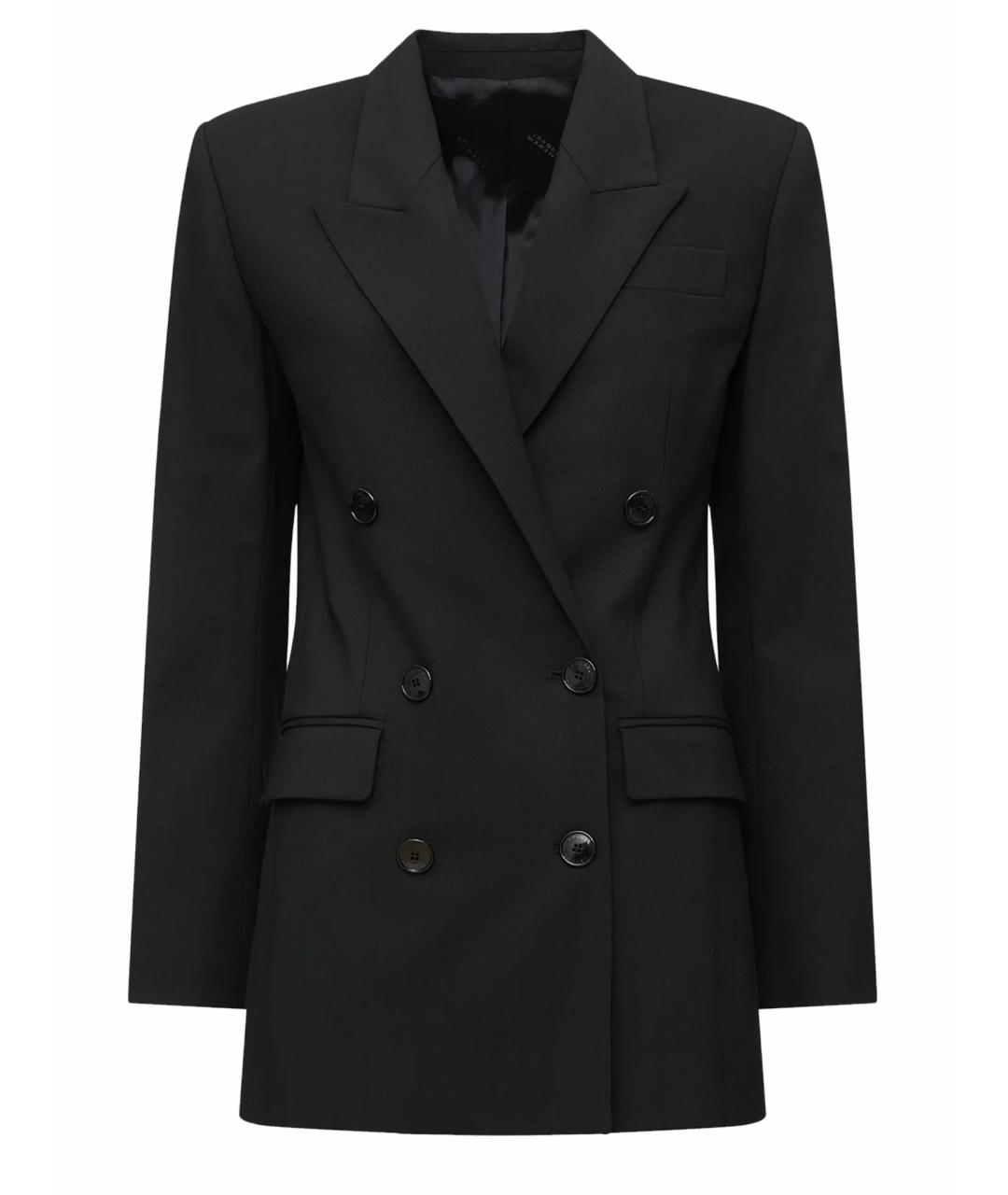 DRIES VAN NOTEN Синий шерстяной жакет/пиджак, фото 1