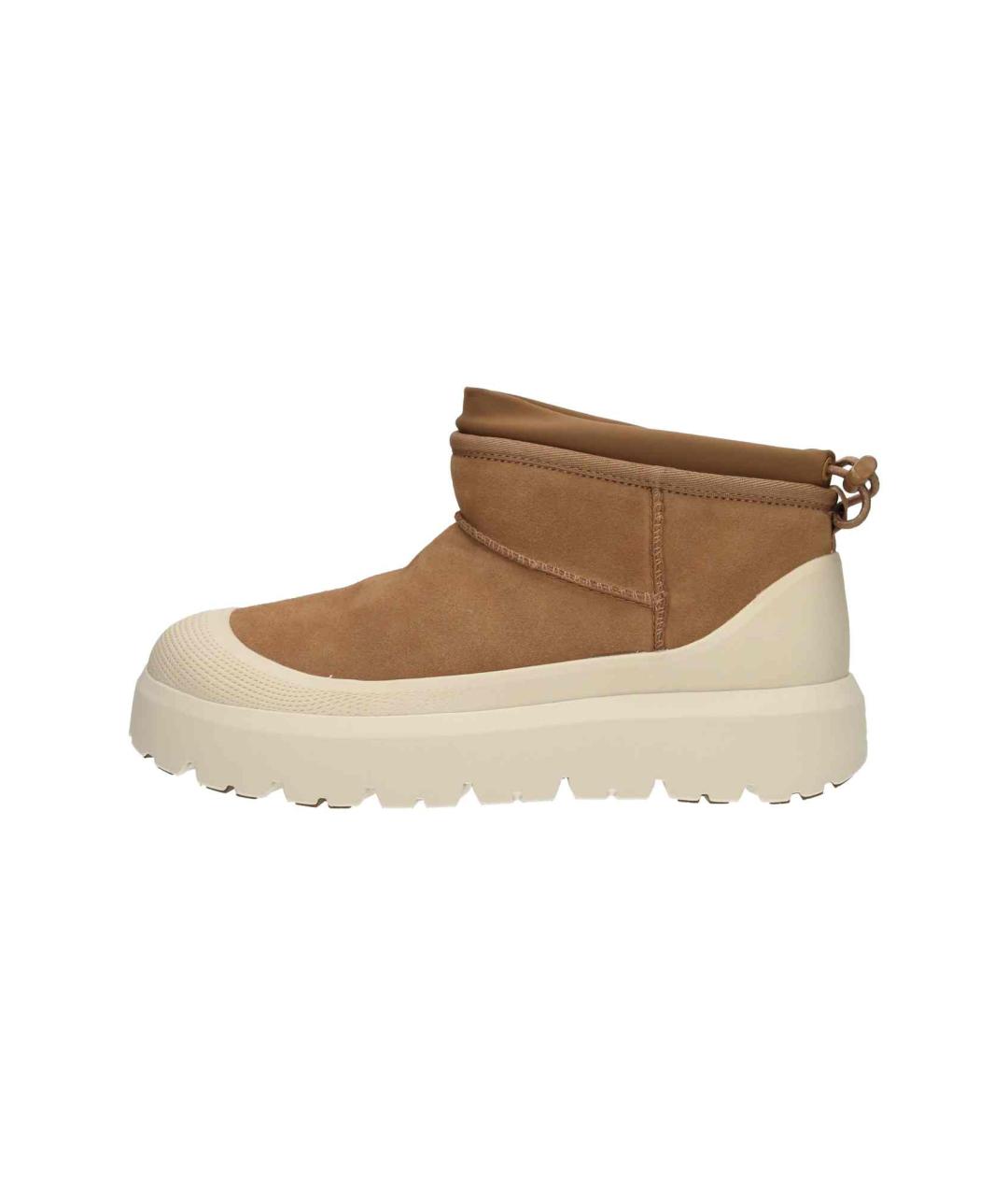 UGG AUSTRALIA Коричневые высокие ботинки, фото 5