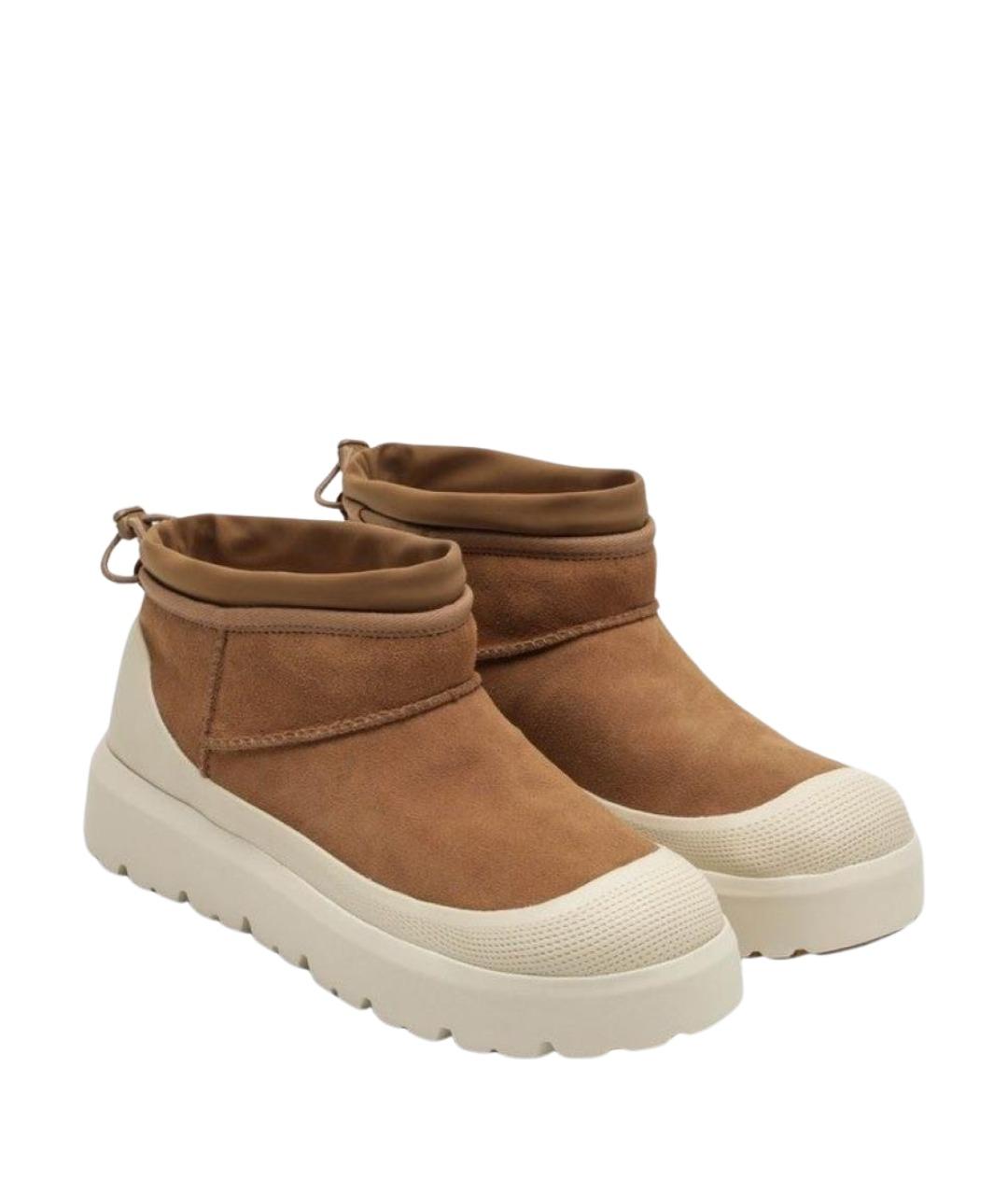 UGG AUSTRALIA Коричневые высокие ботинки, фото 2