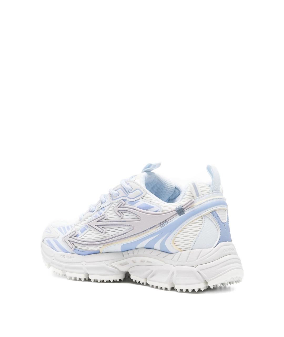 OFF-WHITE Белые кроссовки, фото 4