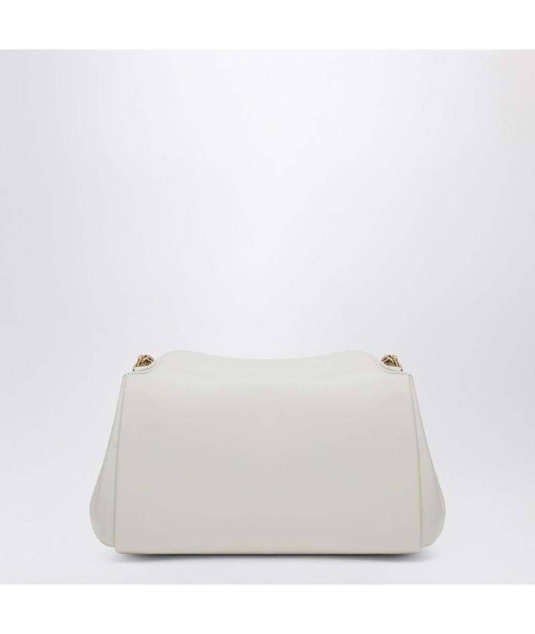 PRADA Белая кожаная сумка через плечо, фото 2