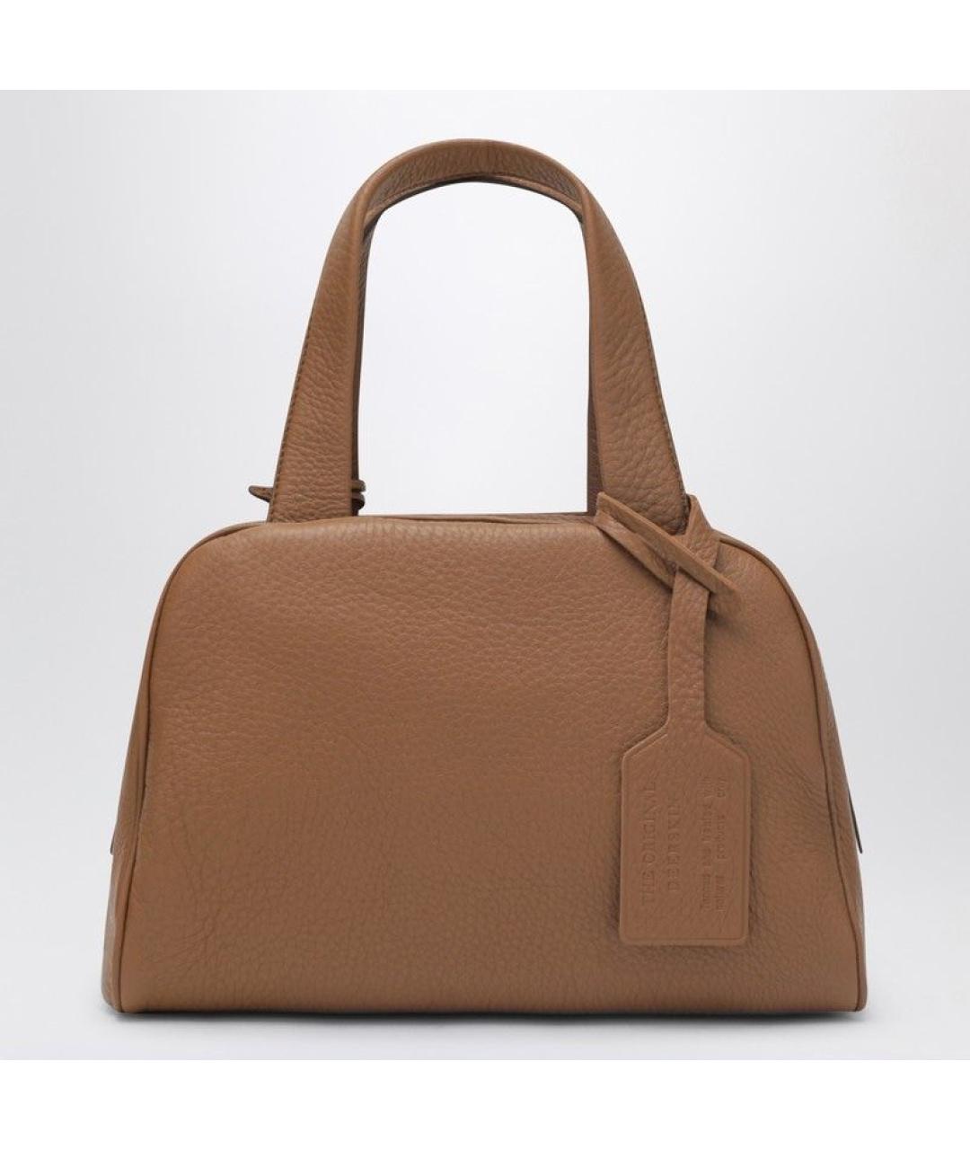 PRADA Коричневая кожаная сумка тоут, фото 2