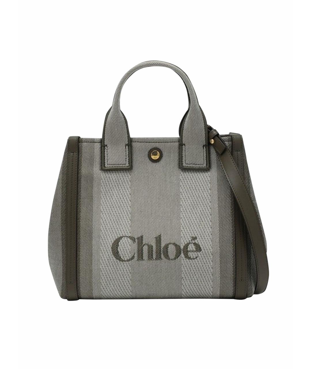 CHLOE Мульти хлопковая сумка тоут, фото 1