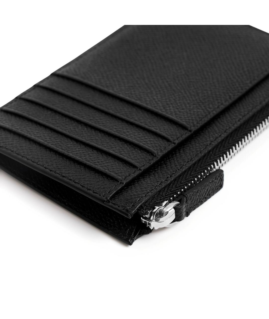 BALENCIAGA Черный кожаный кардхолдер, фото 4