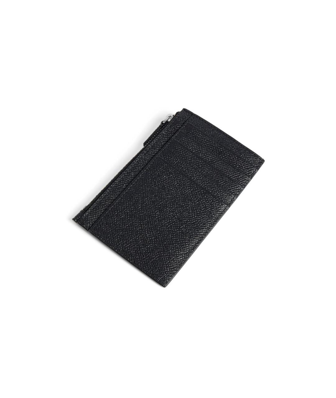 BALENCIAGA Черный кожаный кардхолдер, фото 2