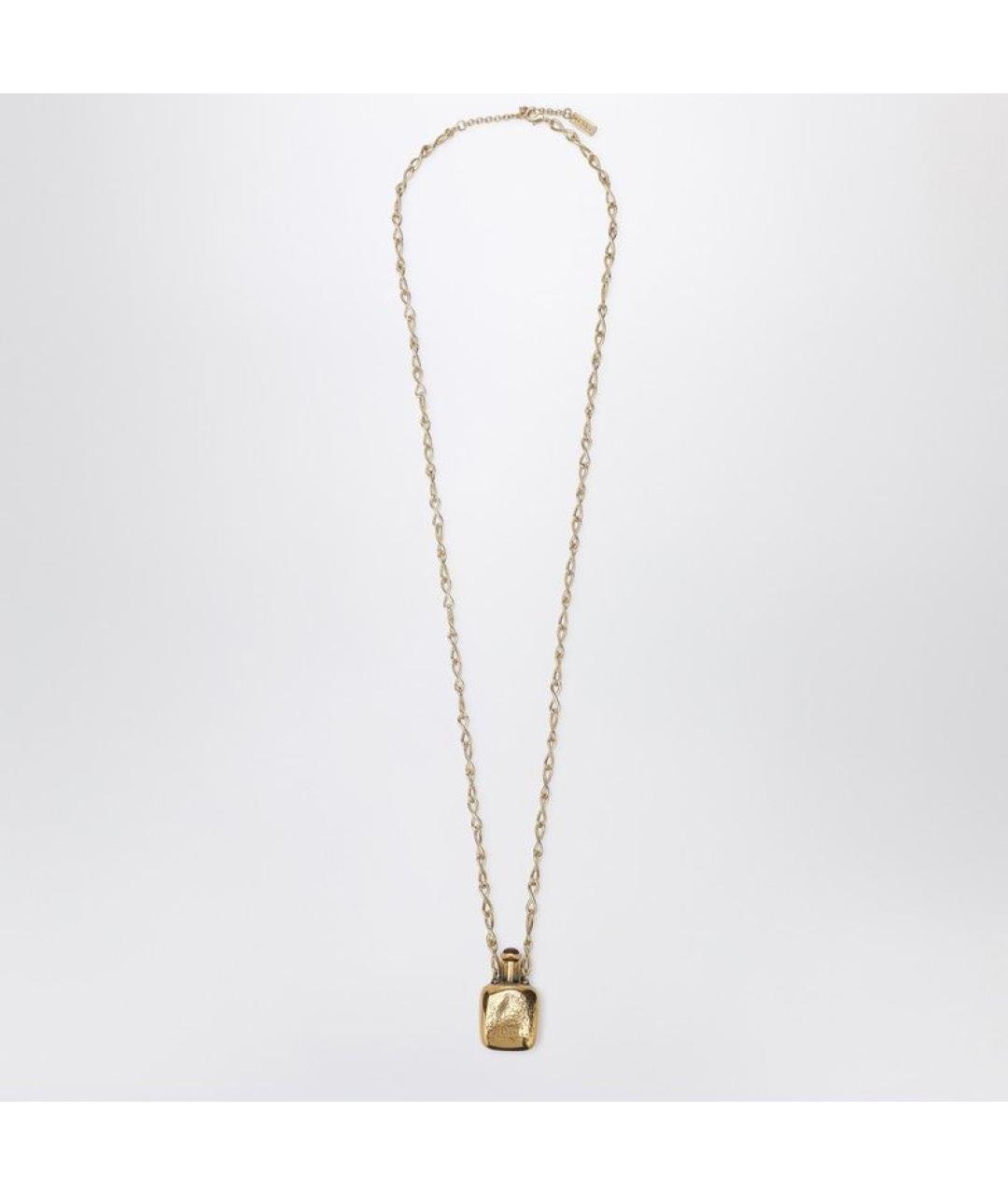 CHLOE Золотая металлическая подвеска, фото 3