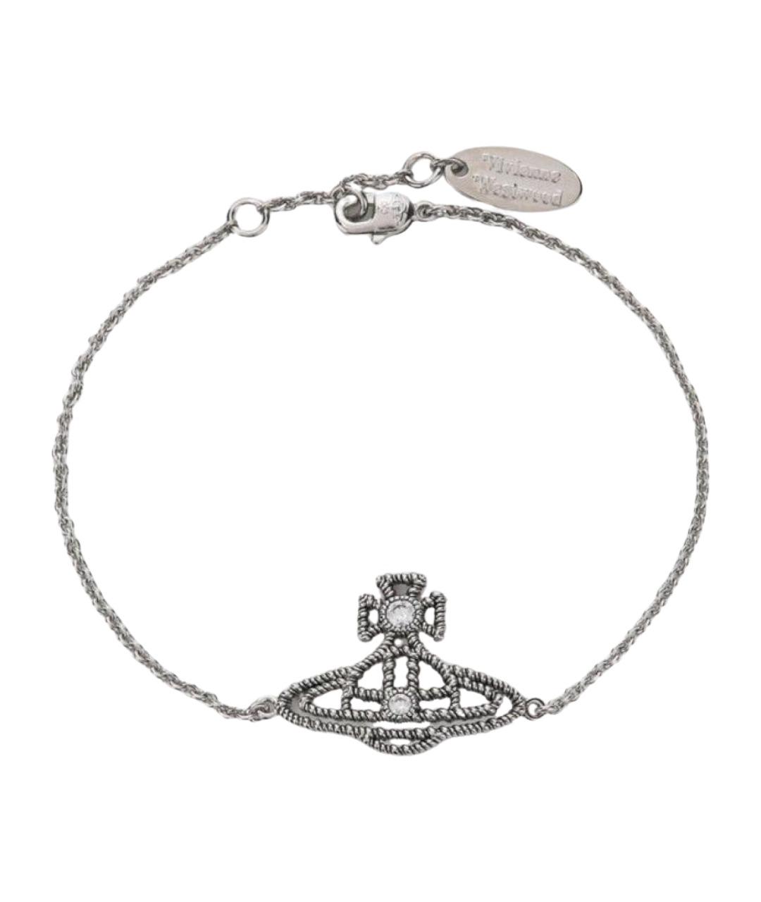 VIVIENNE WESTWOOD Серебрянный металлический браслет, фото 1