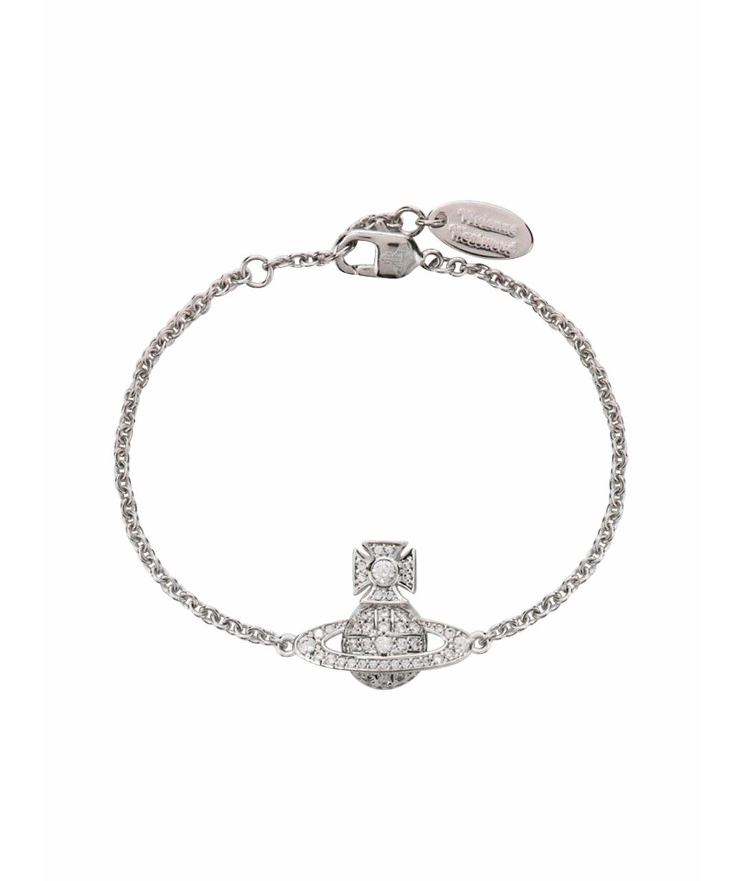 VIVIENNE WESTWOOD Серебрянный металлический браслет, фото 1