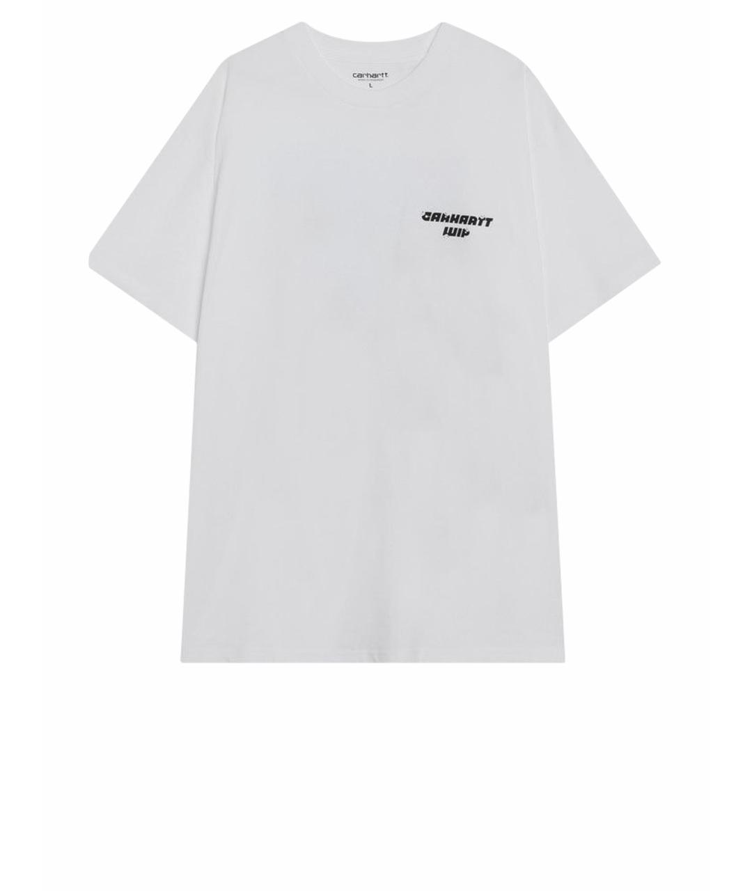 CARHARTT WIP Белая хлопковая футболка, фото 1