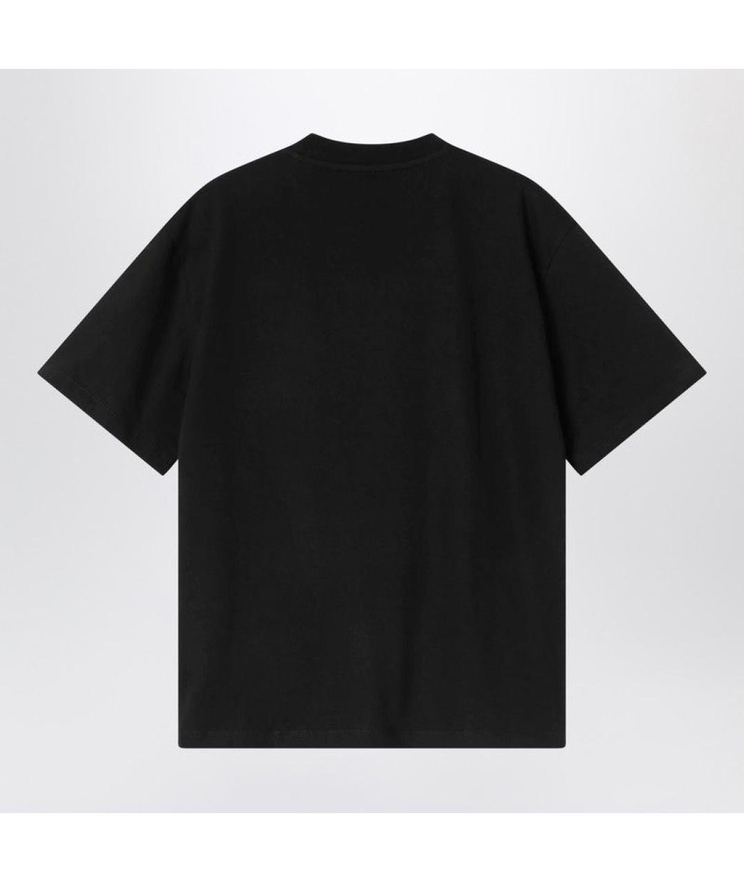 CARHARTT WIP Черная хлопковая футболка, фото 2