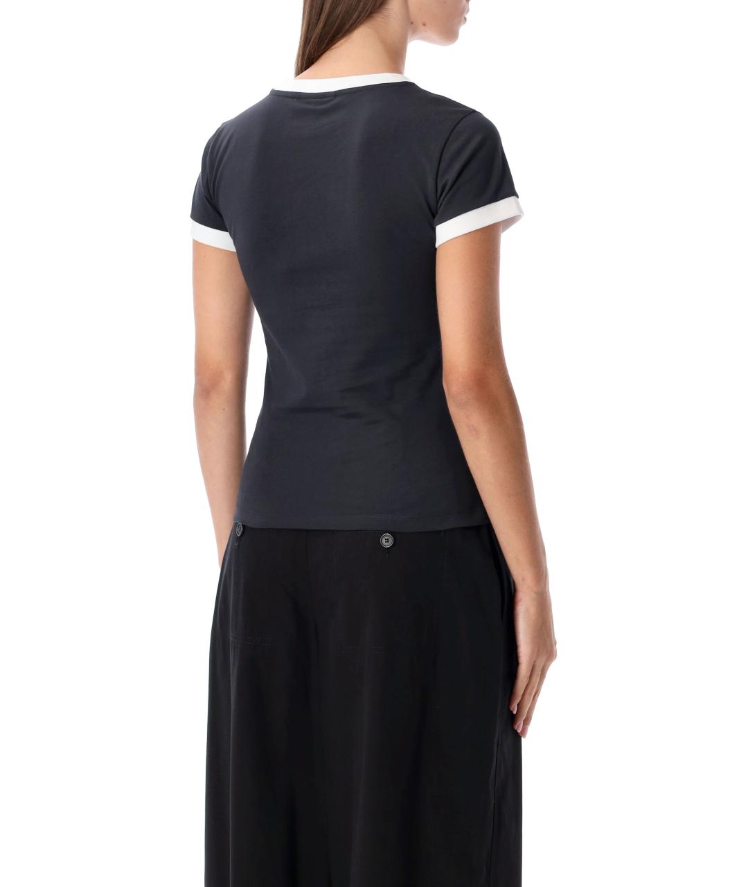 GANNI Хлопковая футболка, фото 3