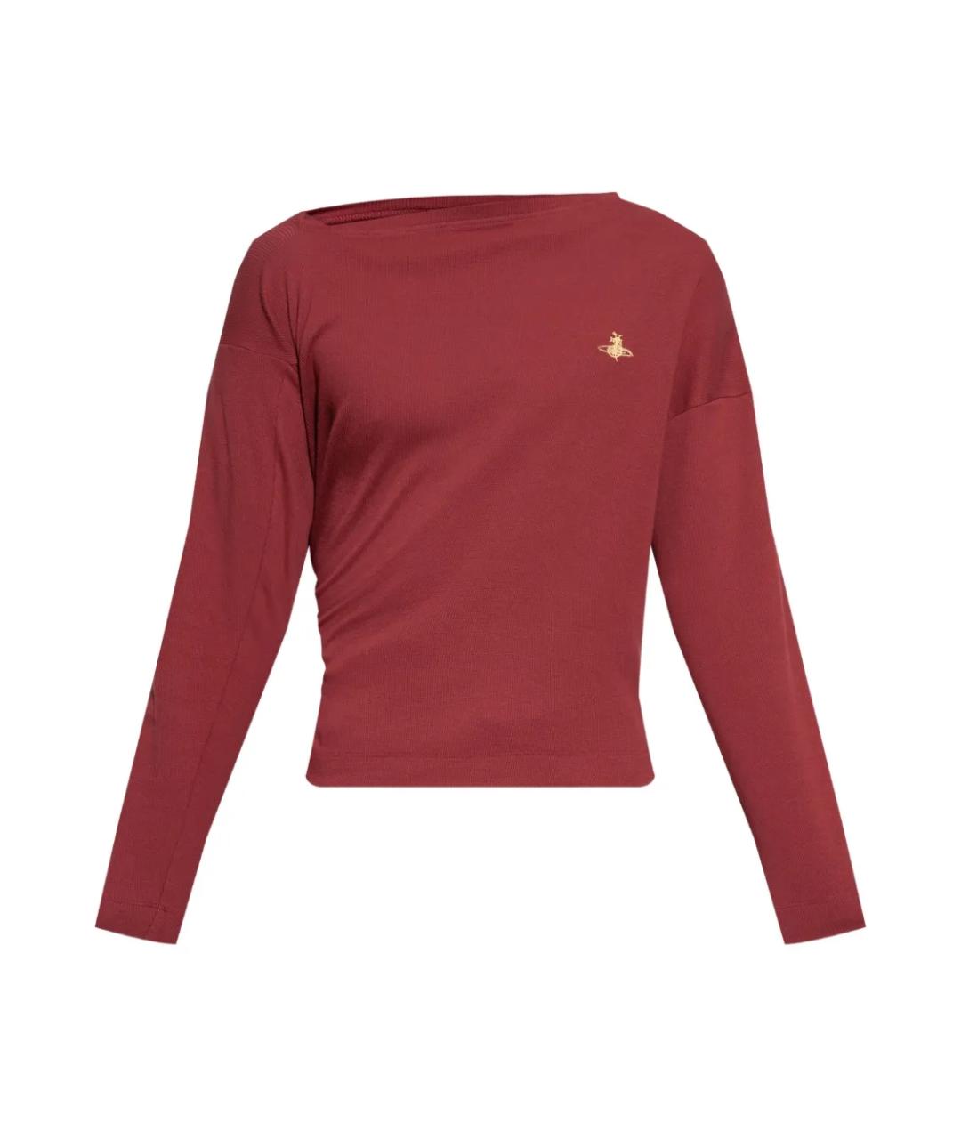 VIVIENNE WESTWOOD Красная хлопковая футболка, фото 1