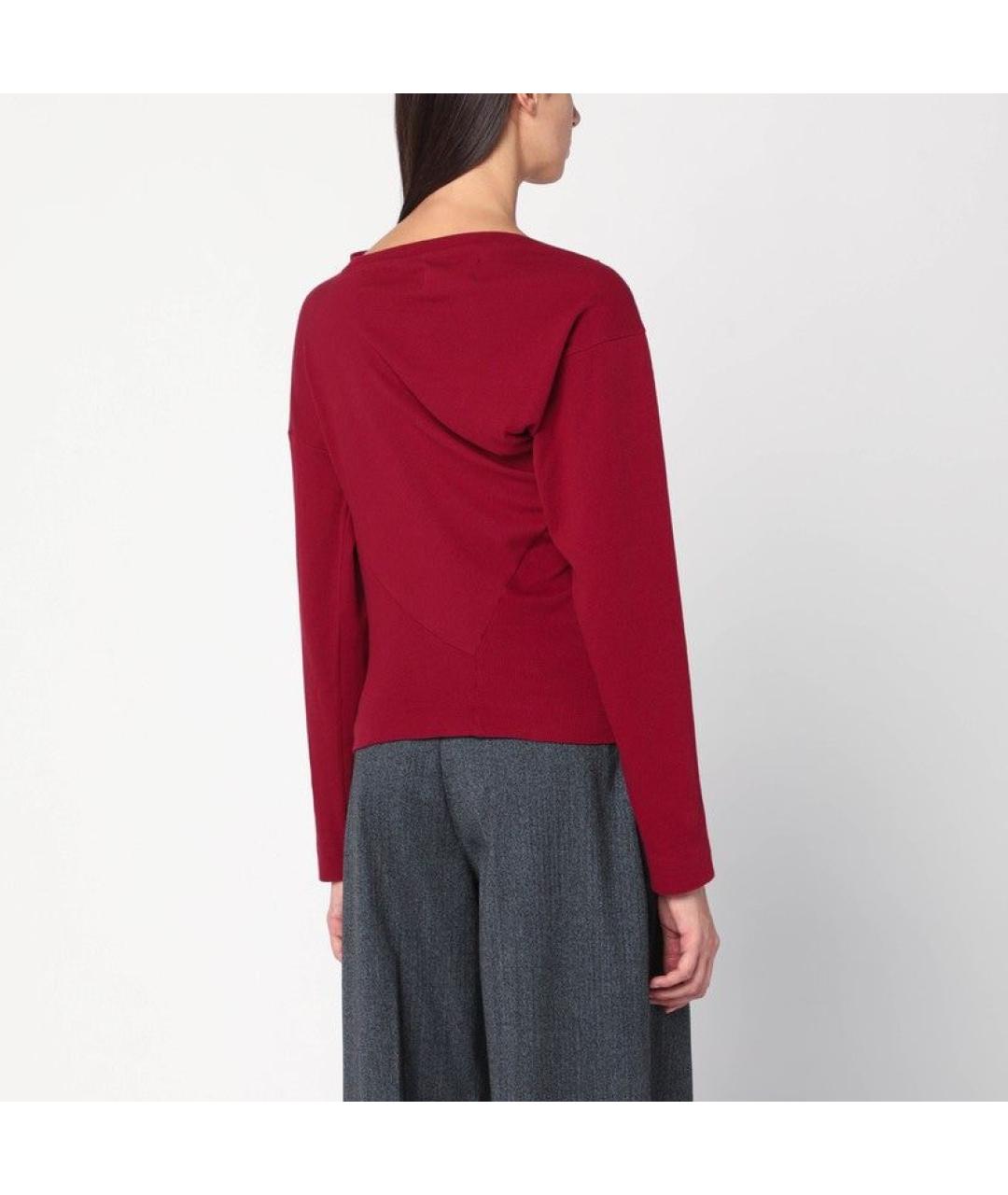 VIVIENNE WESTWOOD Красная хлопковая футболка, фото 3