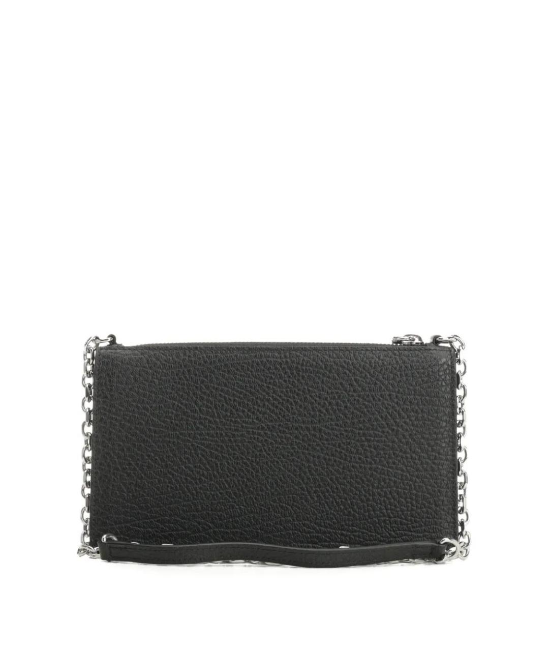 MAISON MARGIELA Черный кожаный кошелек, фото 1