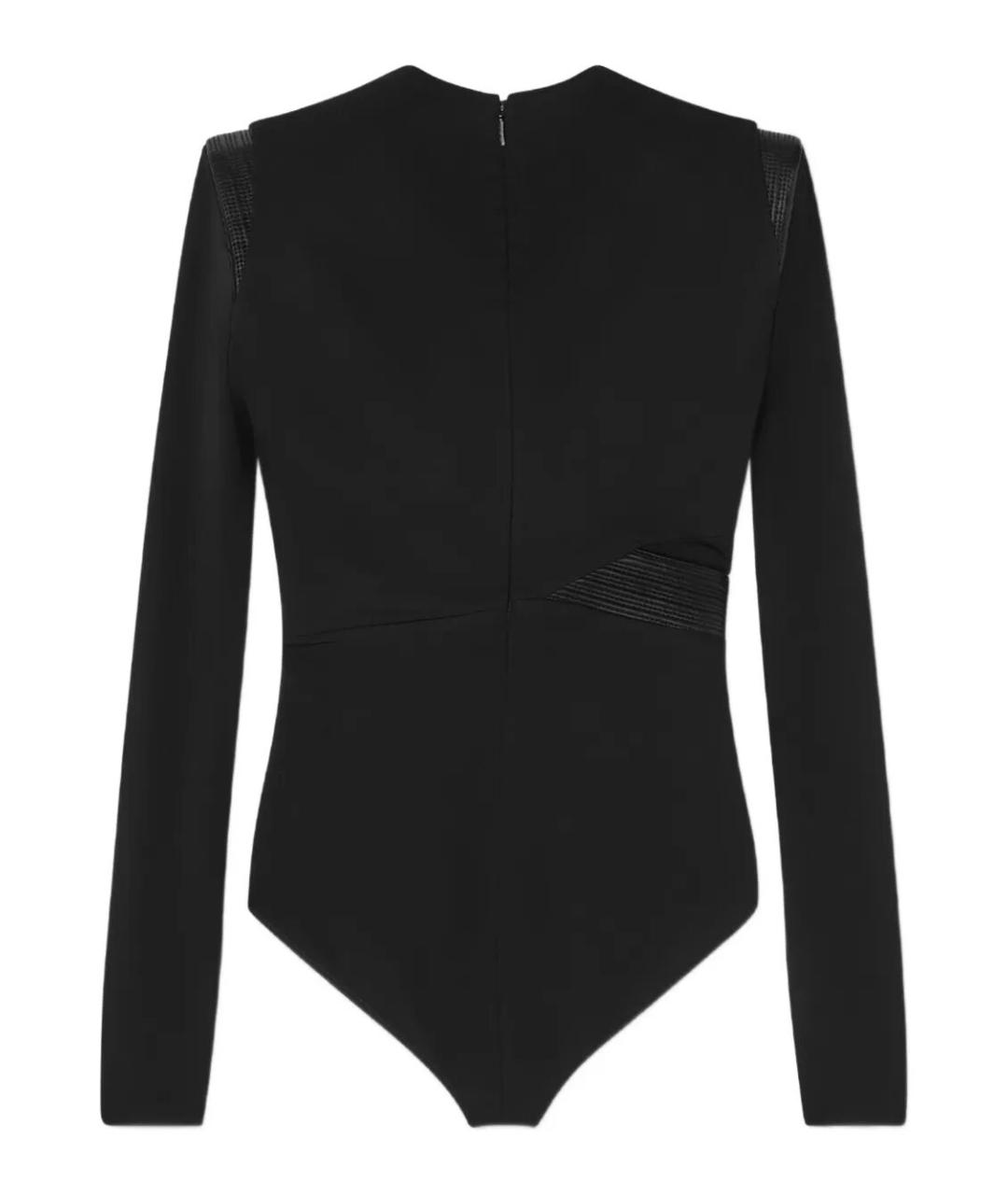 VERSACE Черная вискозная блузы, фото 2