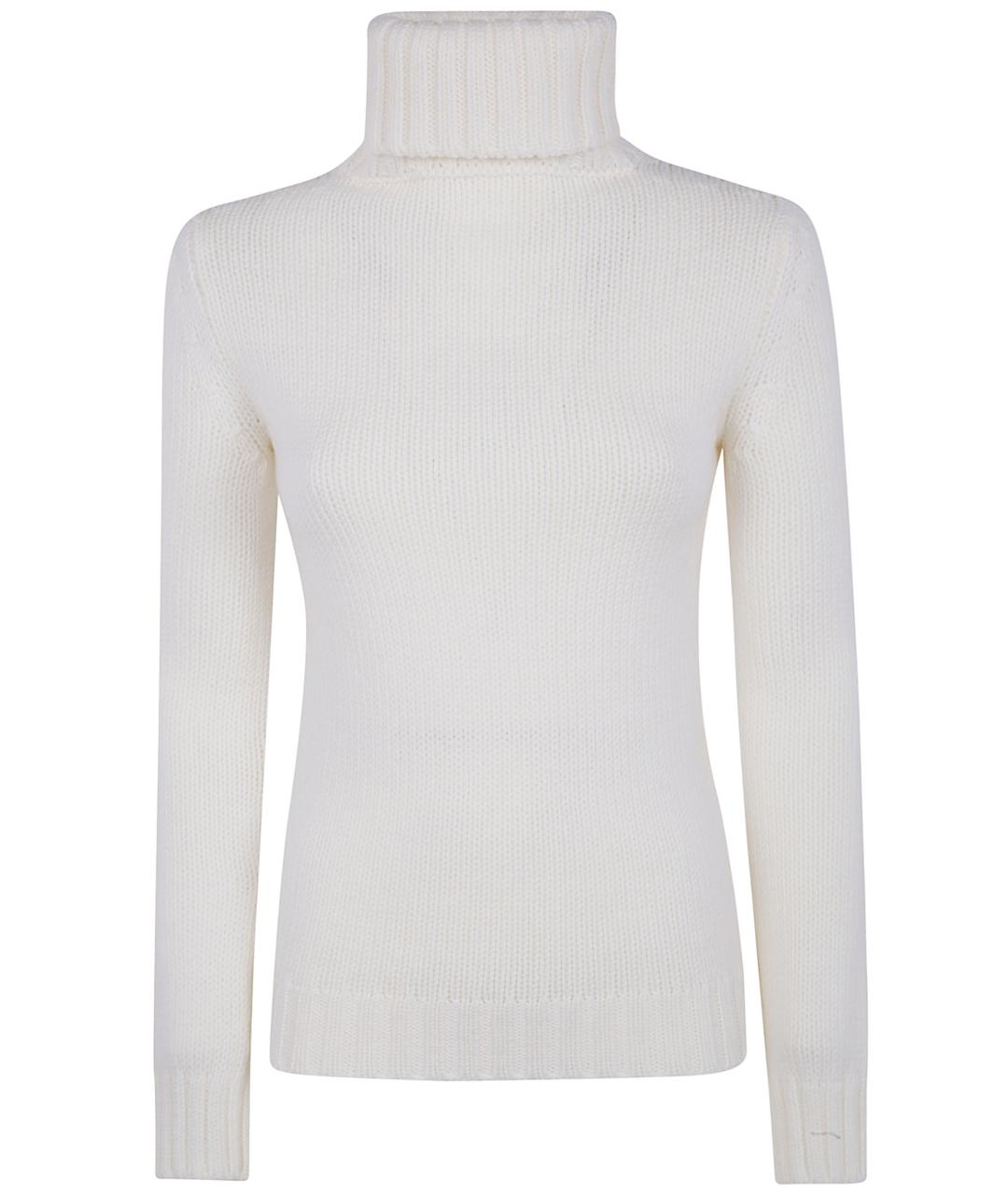 BASE Белая шерстяная водолазка, фото 1