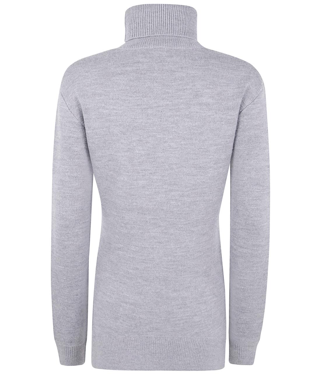 TOTEME Серый шерстяной джемпер / свитер, фото 4