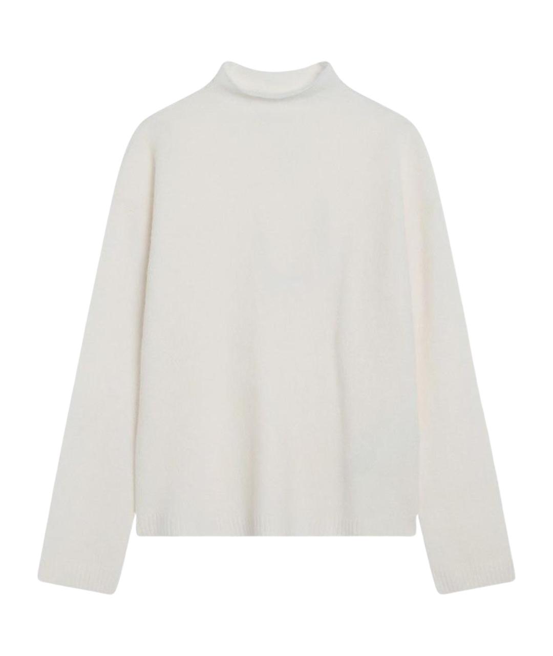 MAX MARA Белый кашемировый джемпер / свитер, фото 1