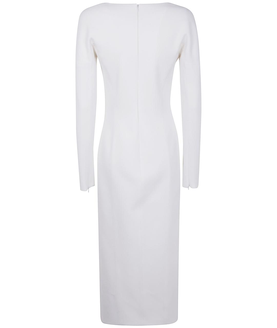 BLUMARINE Белое полиэстеровое повседневное платье, фото 2