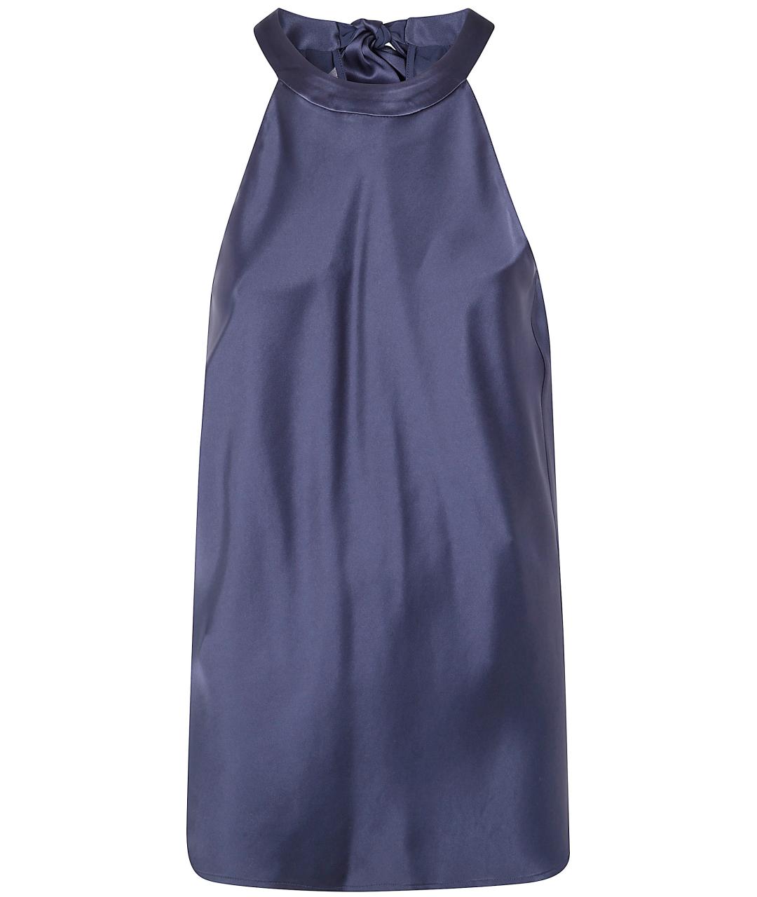 PINKO Синяя полиэстеровая блузы, фото 1