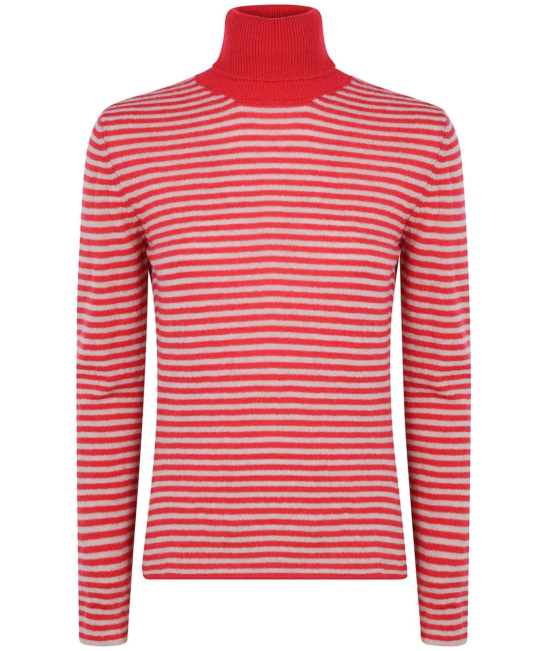 BASE Красный кашемировый джемпер / свитер, фото 1