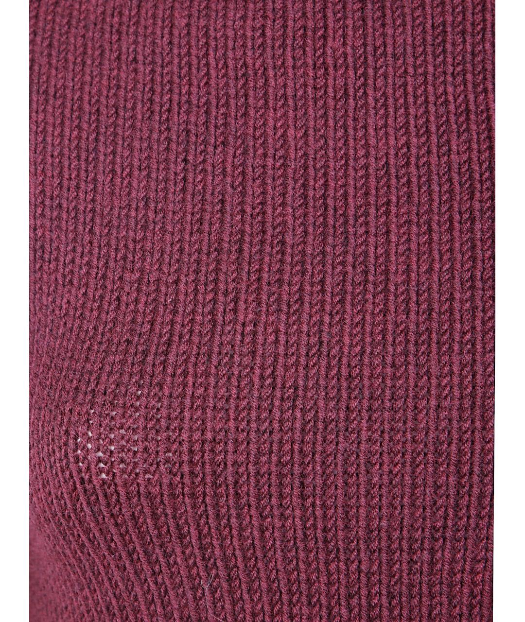 BASE Красный шерстяной джемпер / свитер, фото 3