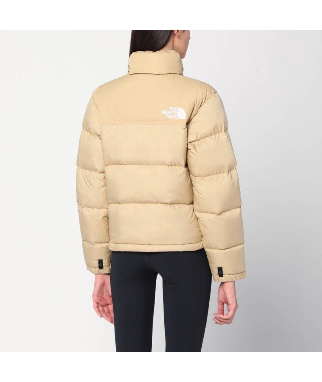 THE NORTH FACE Бежевая полиамидовая куртка, фото 3