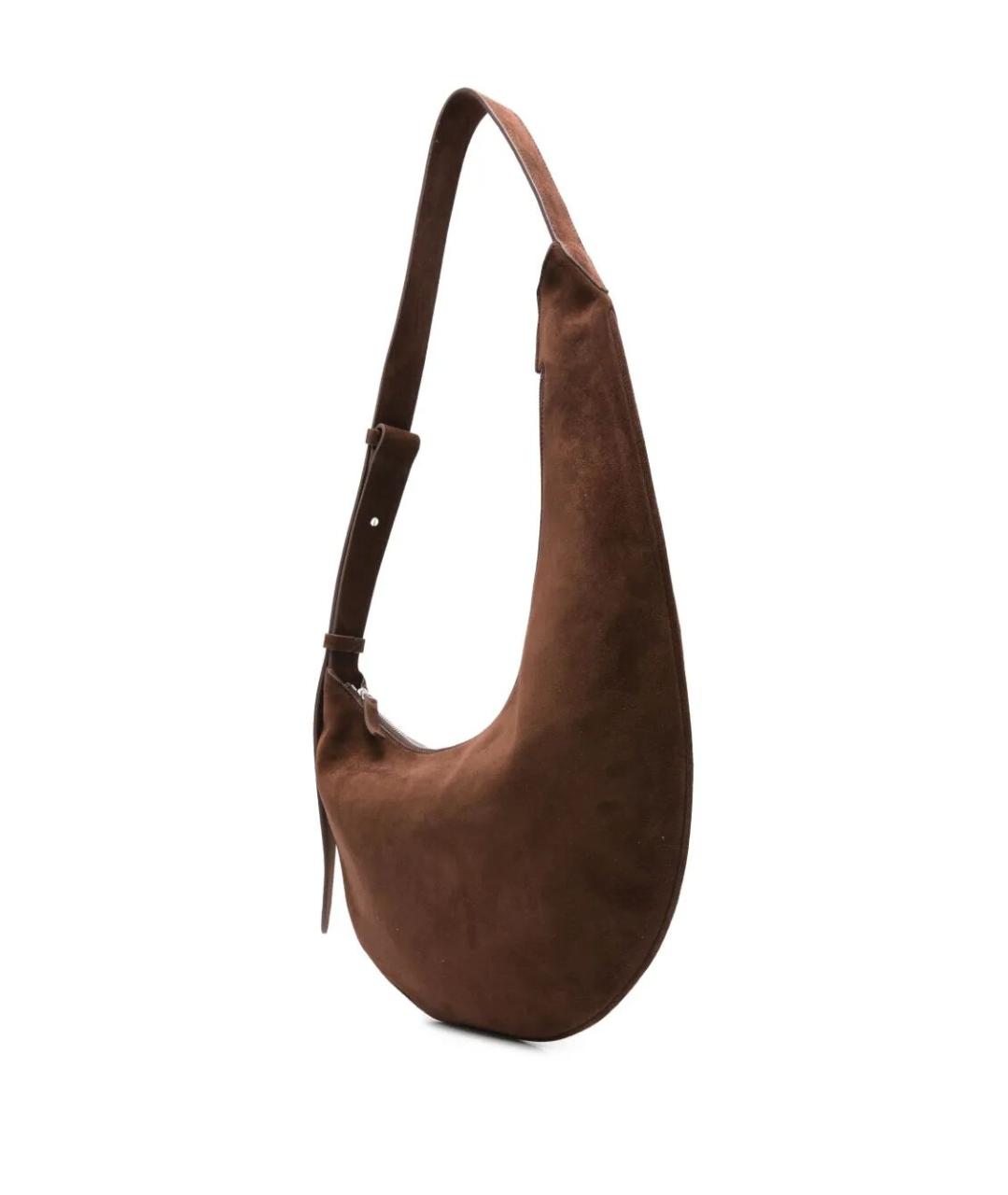 AESTHER EKME Коричневая замшевая сумка через плечо, фото 4