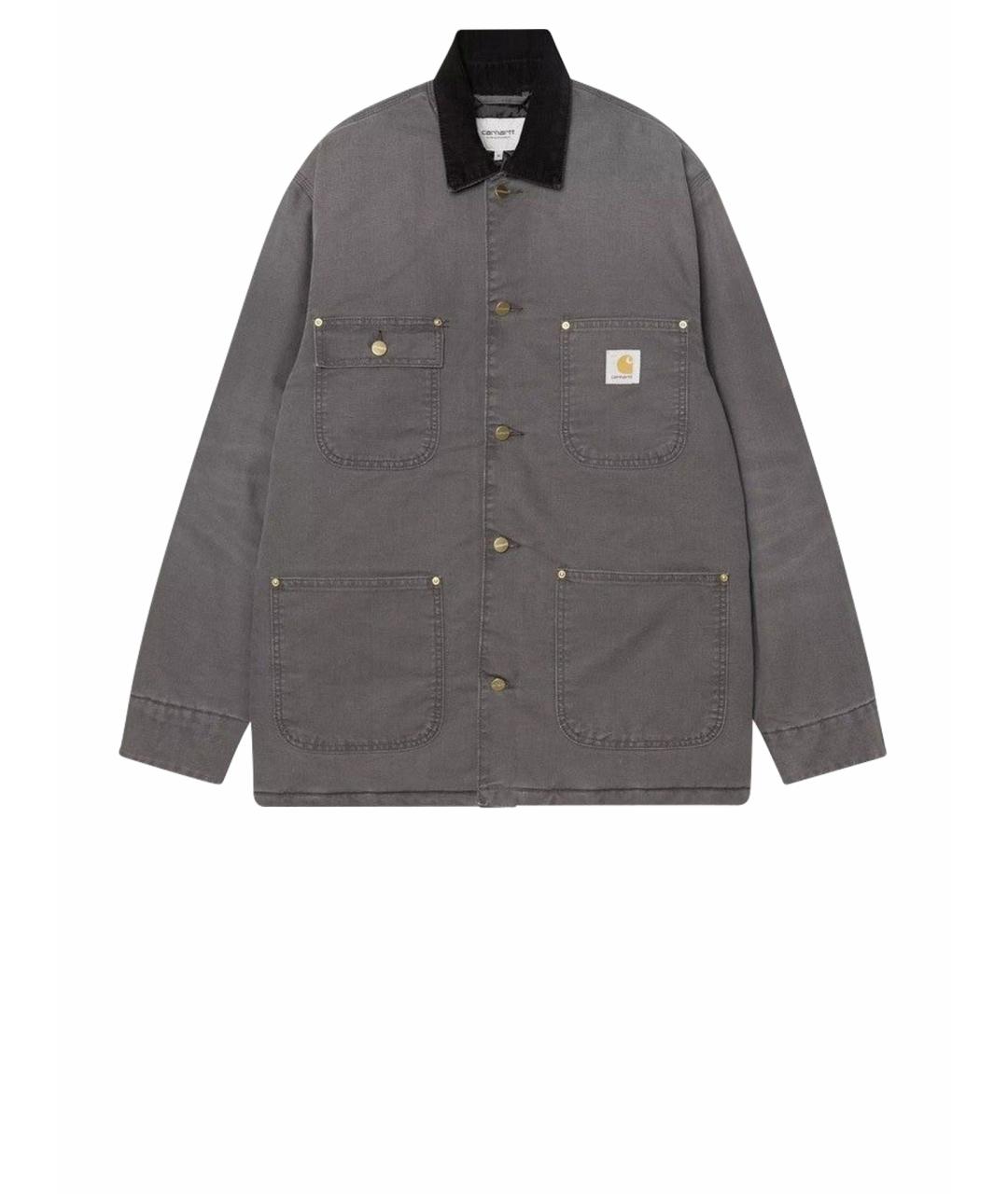 CARHARTT WIP Серая хлопковая куртка, фото 1