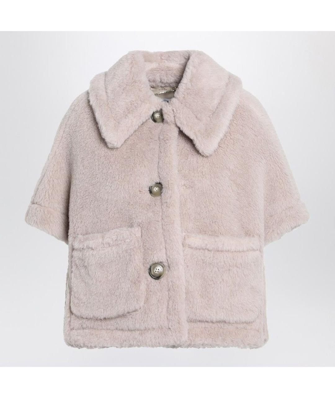 MAX MARA Бежевая шерстяная куртка, фото 3