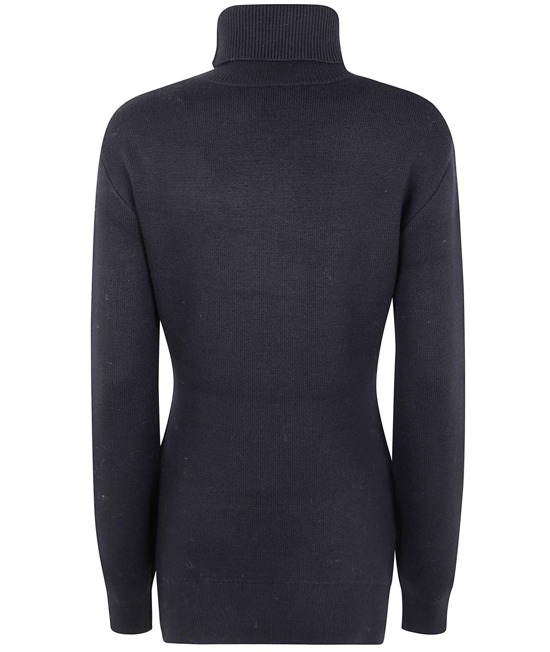 TOTEME Черный шерстяной джемпер / свитер, фото 2