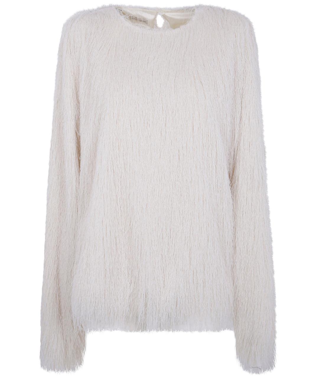 DRIES VAN NOTEN Белая полиэстеровая блузы, фото 1