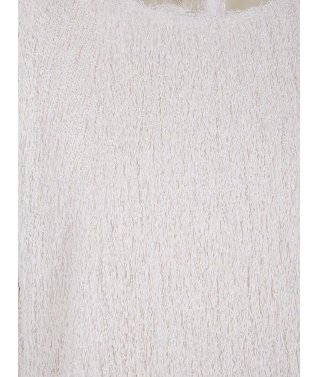 DRIES VAN NOTEN Белая полиэстеровая блузы, фото 3