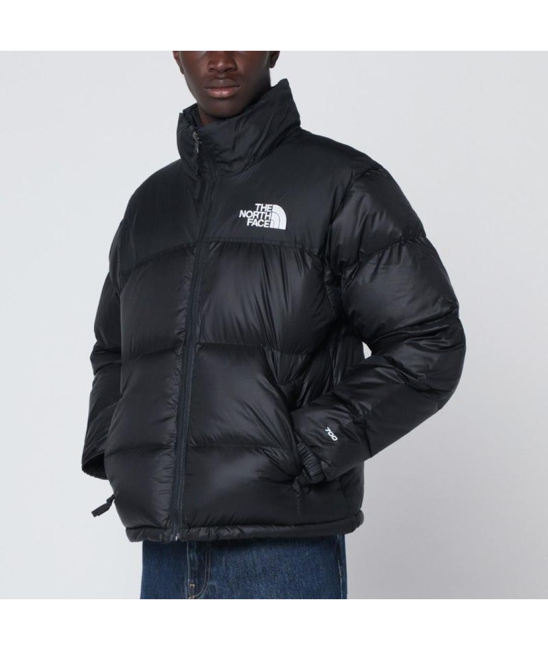 THE NORTH FACE Черный полиамидовый пуховик, фото 2