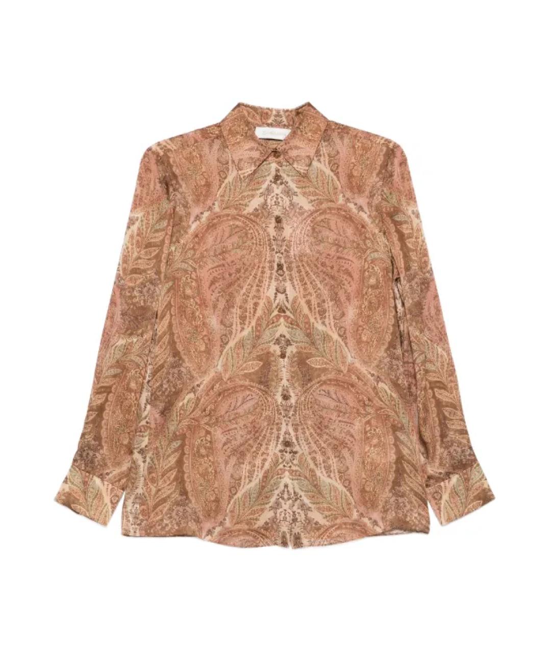 ZIMMERMANN Мульти шелковая рубашка, фото 1