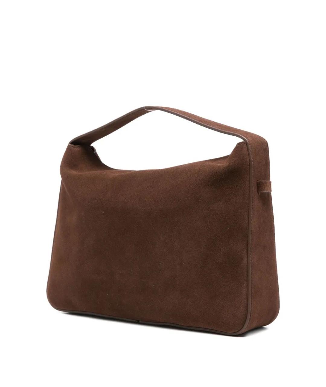 AESTHER EKME Коричневая замшевая сумка через плечо, фото 2